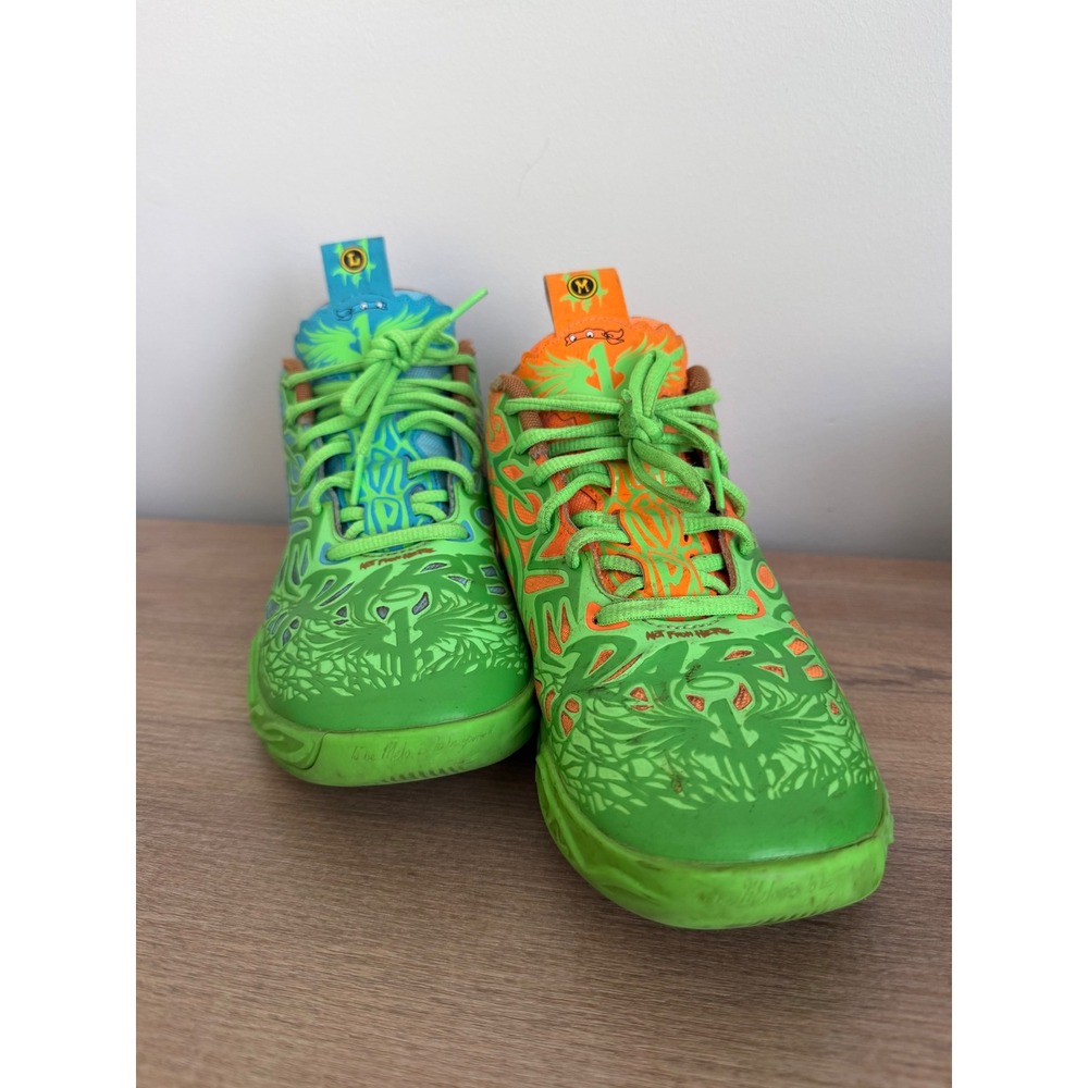 PUMA LaMelo Ball MB.04 TMNT Leonardo Michelangelo 311313-01 Kids Size 4.5